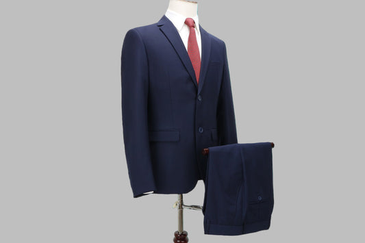 Ocean Navy Blue 2 Piece Suit