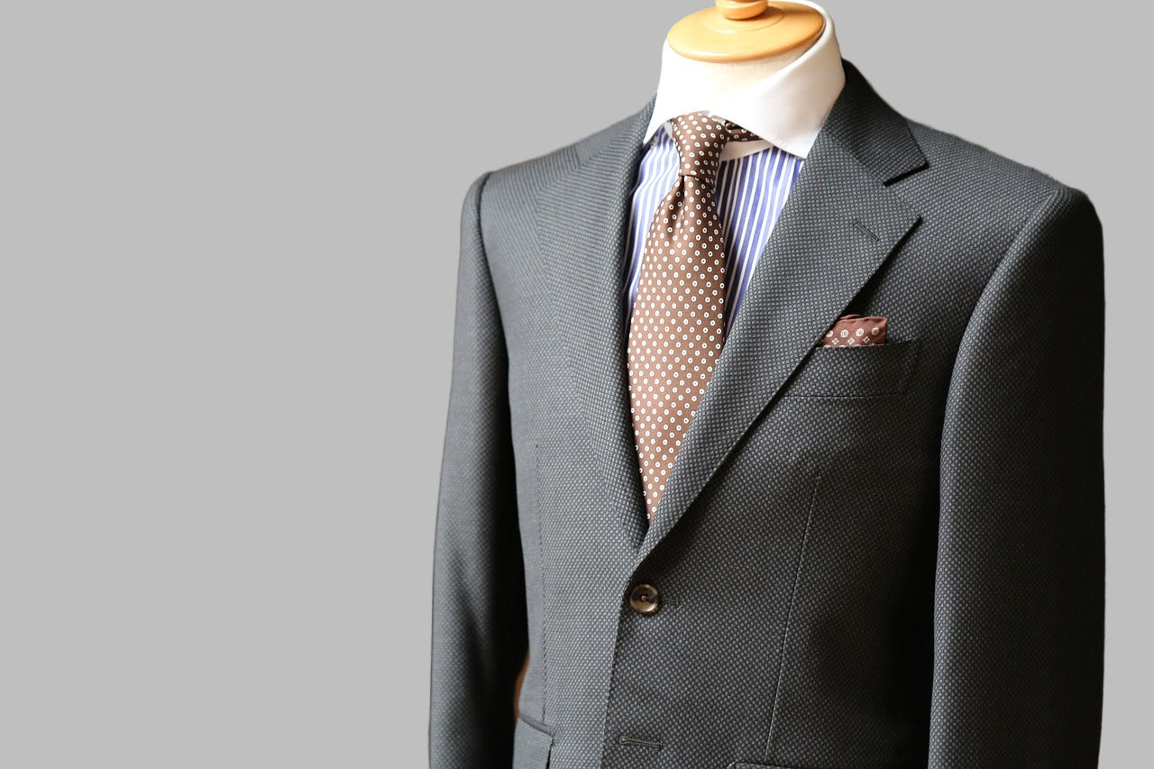 Sophisticated Gray 2 Piece Suit